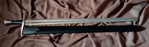 ESPADA MEDIEVAL FUNCIONAL UNA MANO WINDLASS